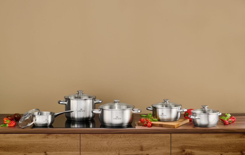 Gerlach First 10-piece pot set