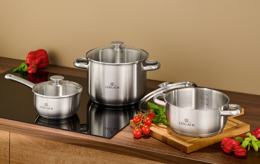 Gerlach First 10-piece pot set