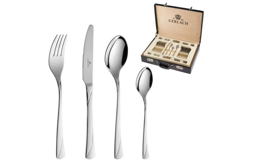 Cutlery set 68 pcs. VALOR glossy + case