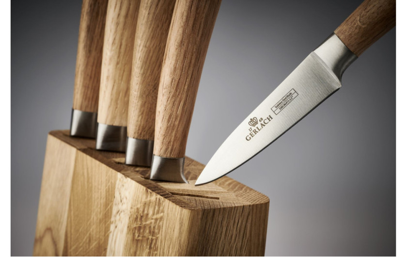 Set of knives in NATUR block