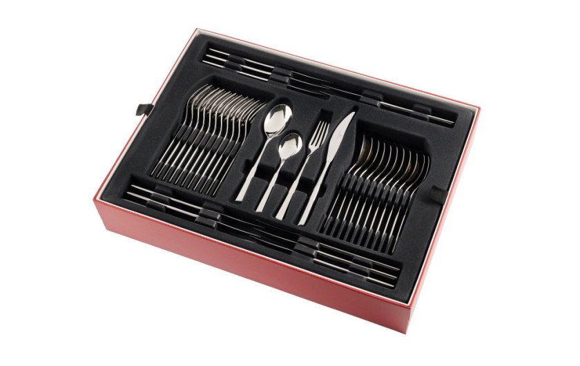 Cutlery set 68 pcs. FLAMES glossy