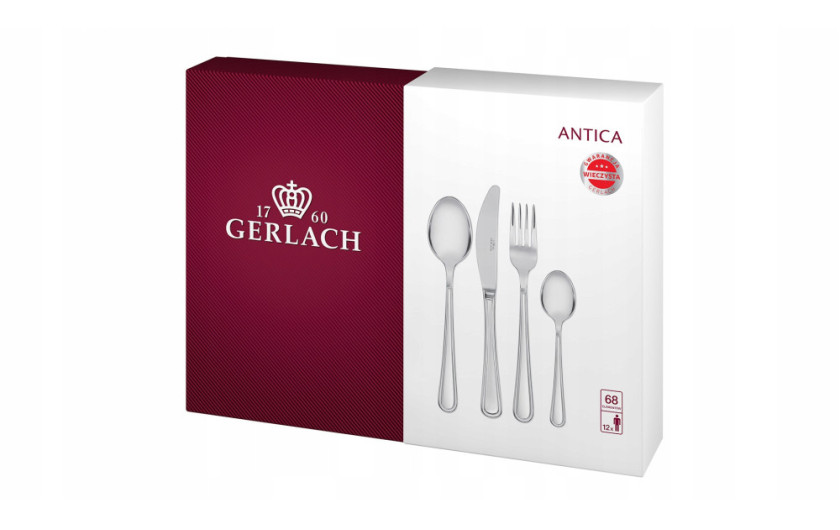 Gerlach Antica Cutlery Set 68 el. glossy