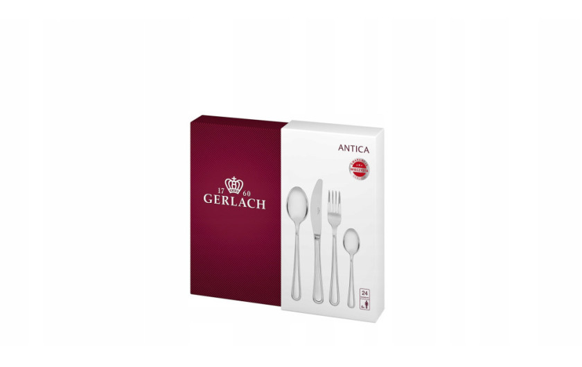 Gerlach Antica NK04 Cutlery set 24 el. glossy