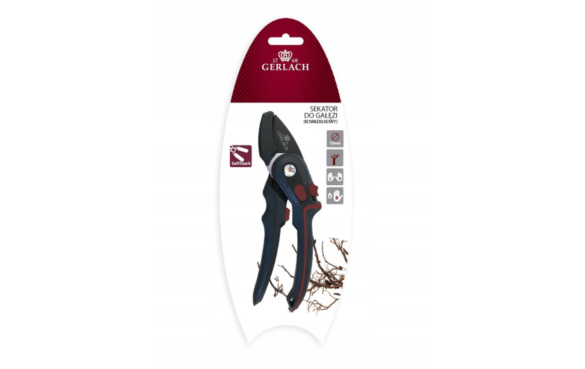 Gerlach Single-handed anvil secateurs NK503