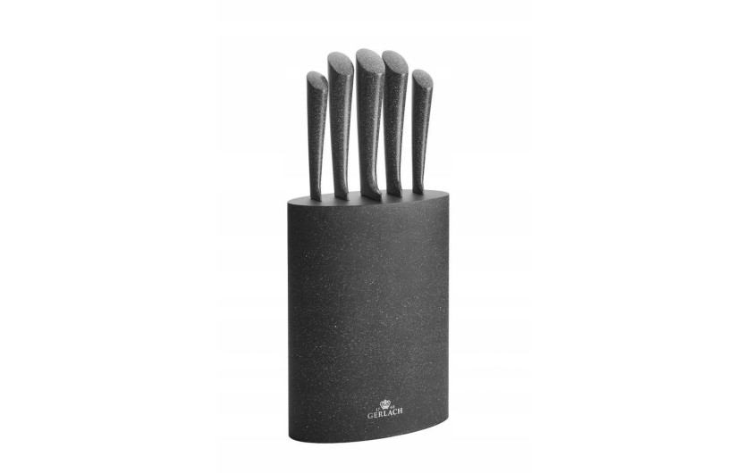 Knife set in block GRANITEX