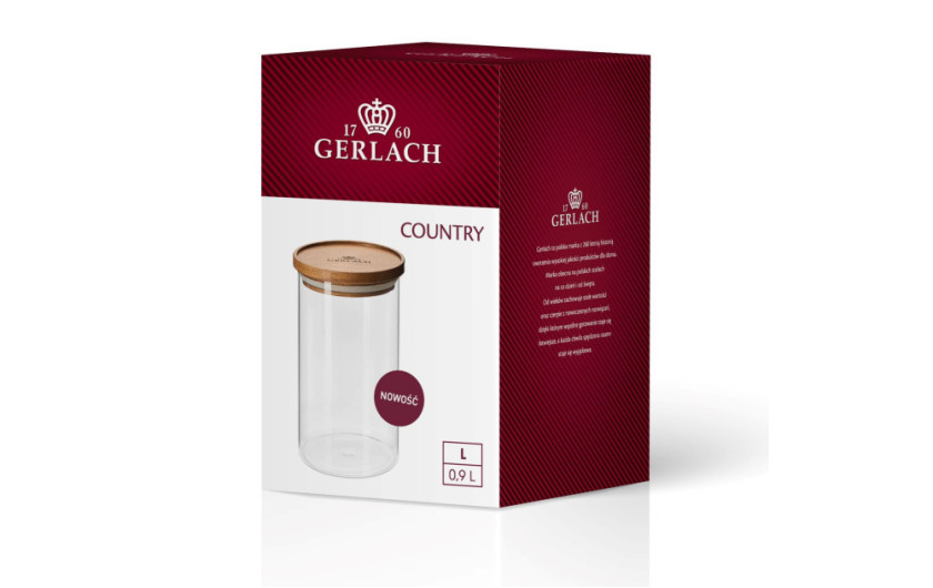 Gerlach NK959a Country Food Container 0.9L