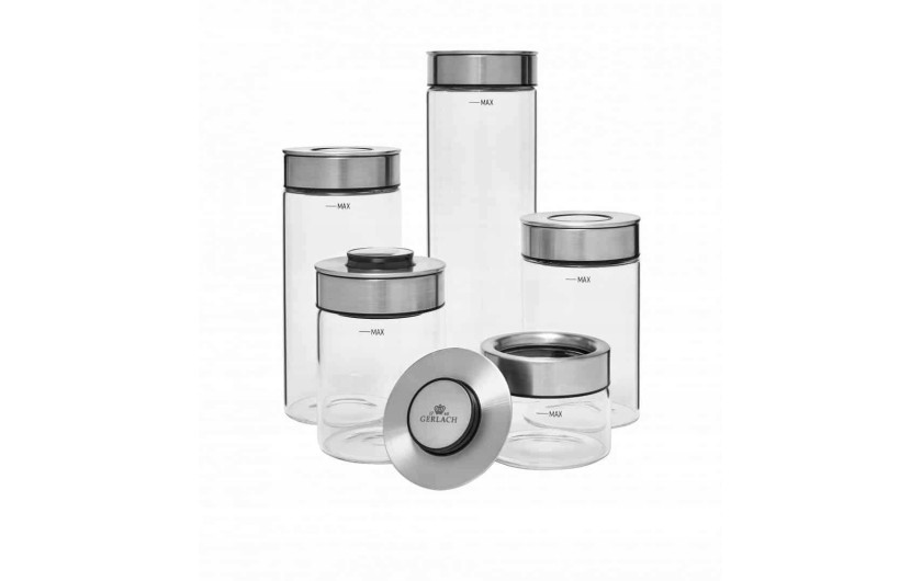 Ambiente container set with steel lid 5 el.