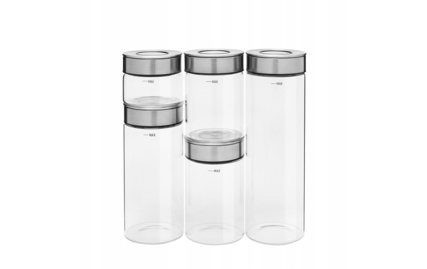 Ambiente container set with steel lid 5 el.