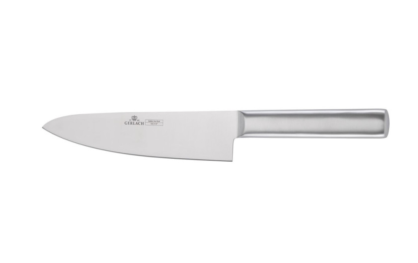 Gerlach set of knives in steel block Ambiente