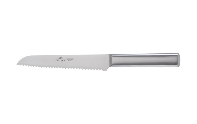 Gerlach set of knives in steel block Ambiente