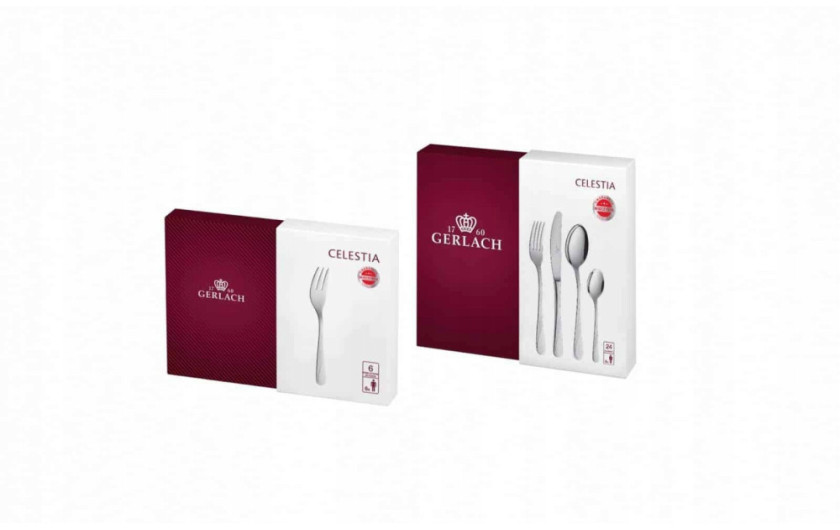 Celestia Cutlery set 24el + forks 6el