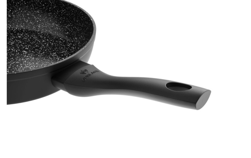 GRANITEX 24 cm deep frying pan with ceramic coating