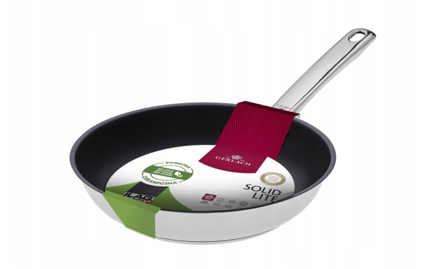 SOLID LITE 24 cm frying pan with ceramic coating