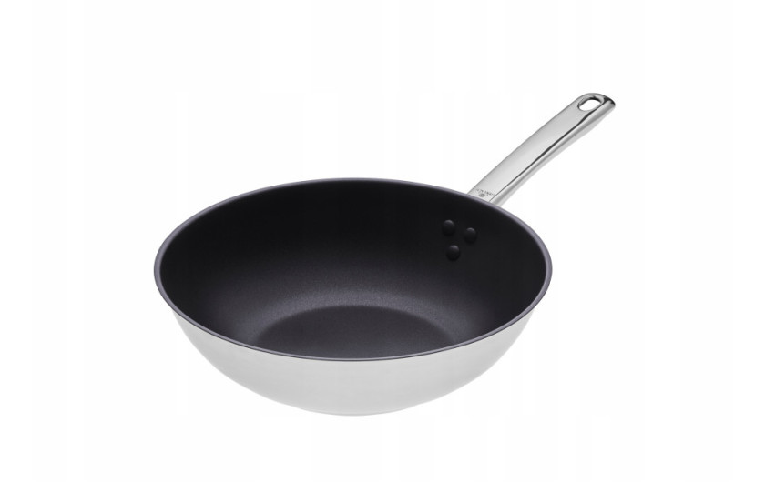 Gerlach Solid Lite 28cm Induction Wok Frying Pan