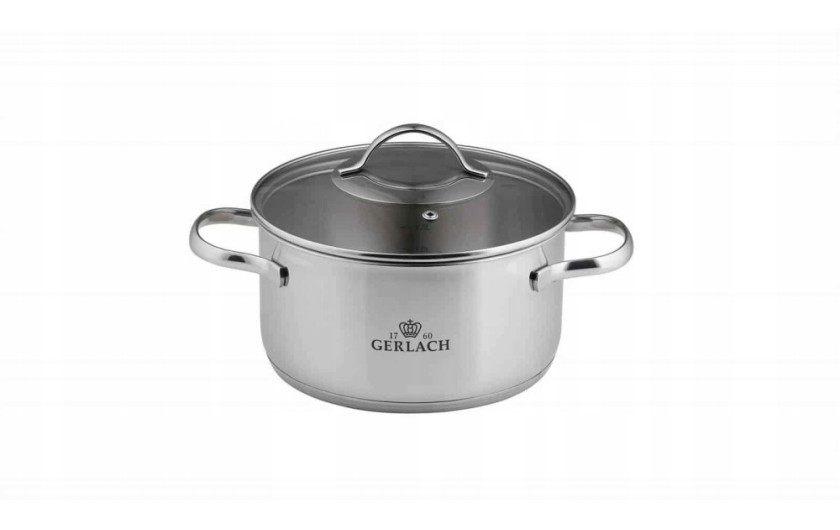 Gerlach Viva 8-piece cookware set.