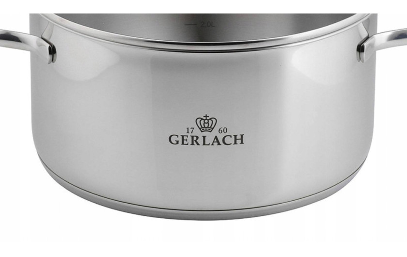 Gerlach Viva 8-piece cookware set.