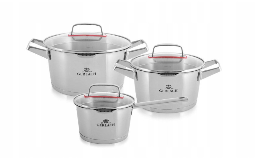 Gerlach Superior 6-piece pot set