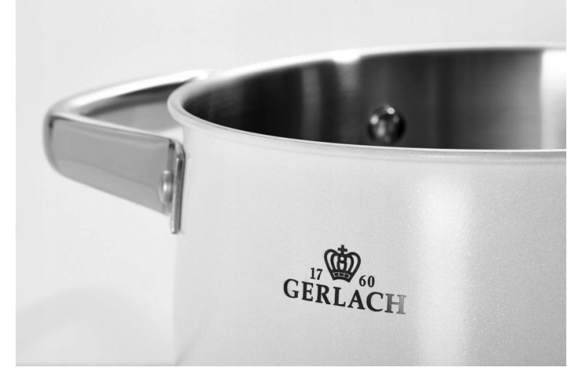 Gerlach Prime White pot 24 cm - 5.0L