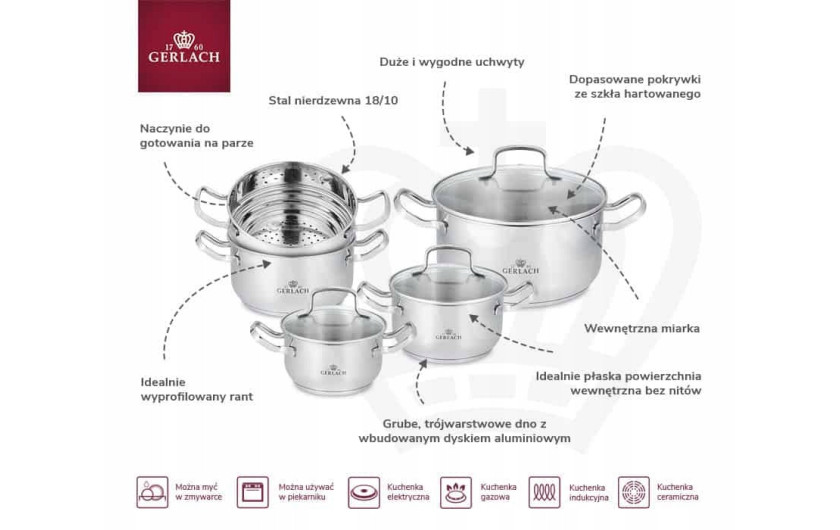 15 el. cookware set SIMPLE