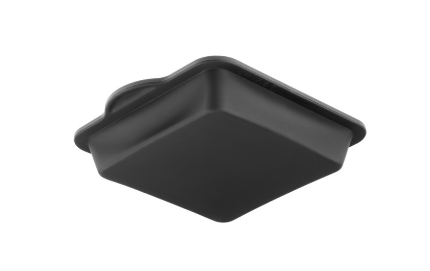 Silicone baking tin 20cm square SMART BLACK
